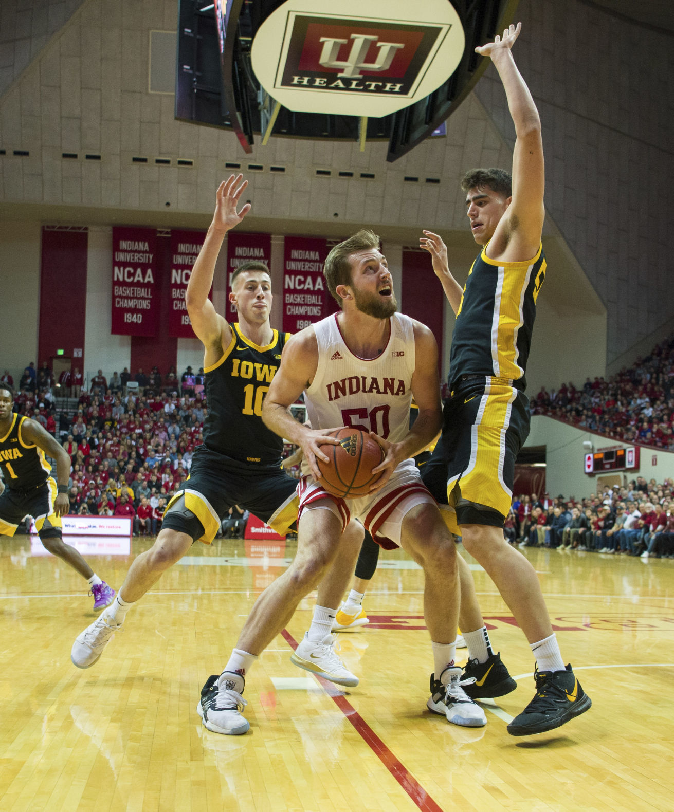 Iowa Indiana Basketball